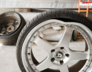 damaged wheel