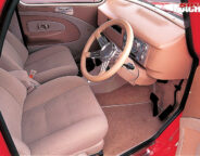 Willys coupe interior front