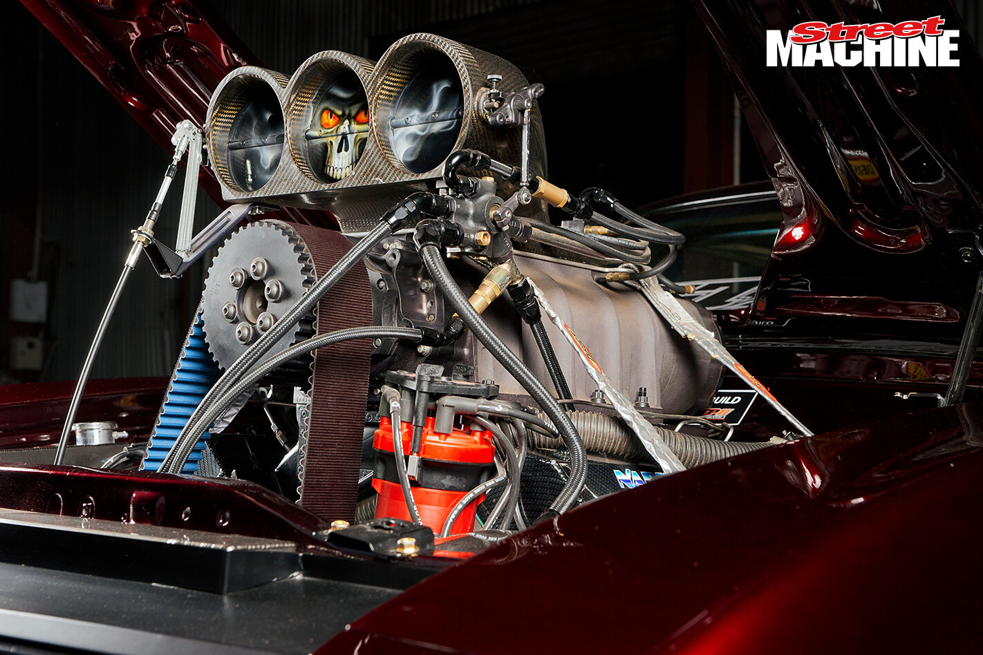 XC Falcon Coupe Blown DVLXC Engine 1