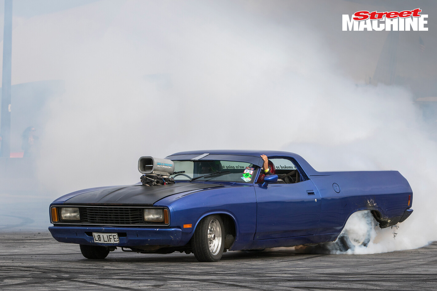 XC Falcon Ute Burnout
