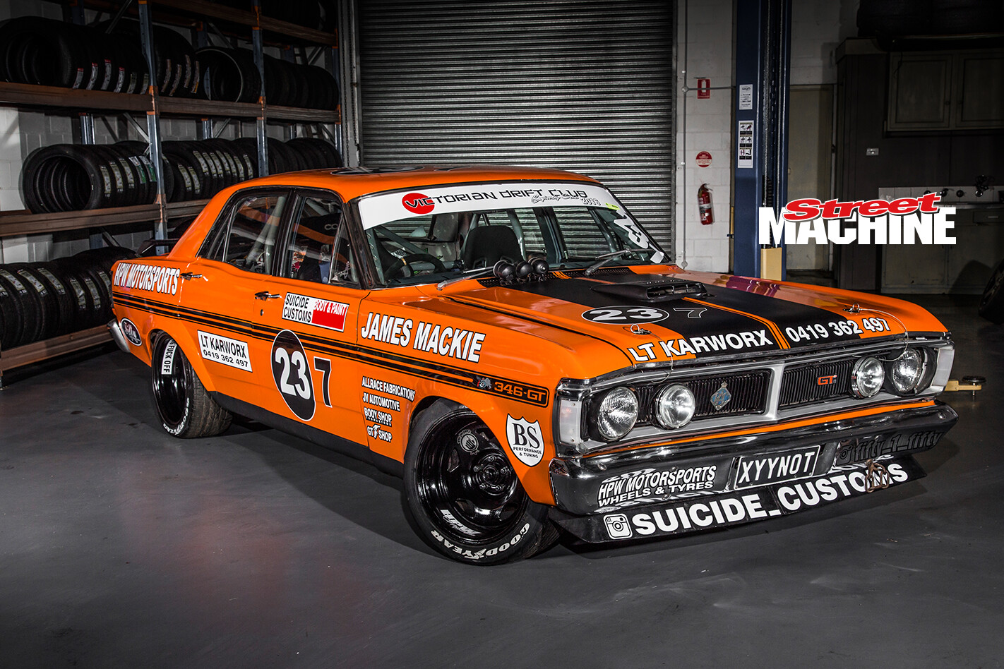 XY Falcon GT Drift