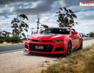 Camaro ZL1 roadside