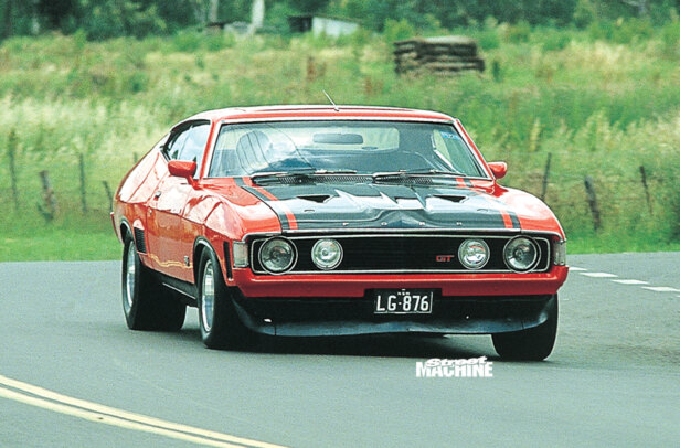 Lorry Gatt's Falcon XA GT