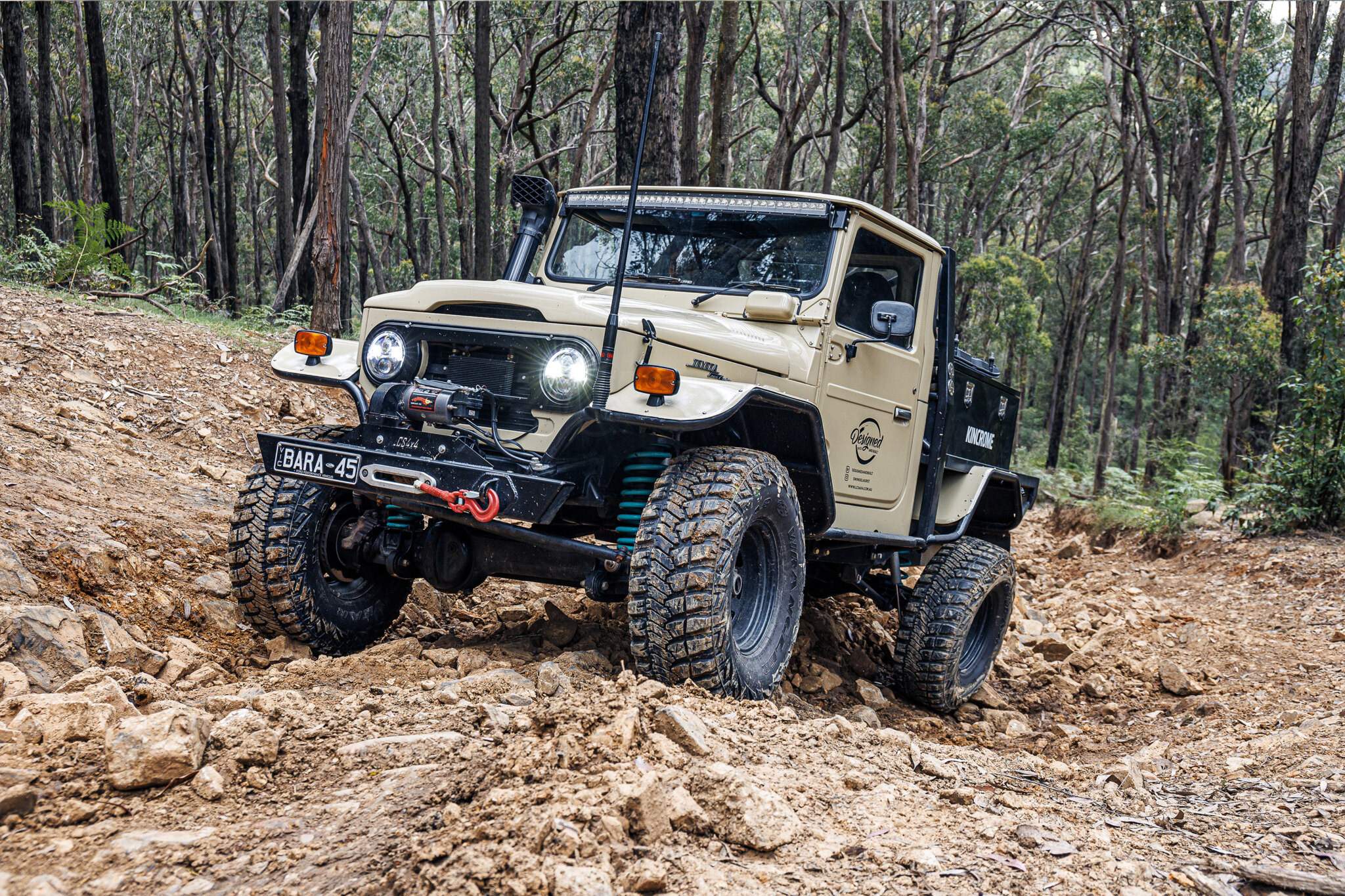 Barra-powered Toyota Landcruiser FJ45
