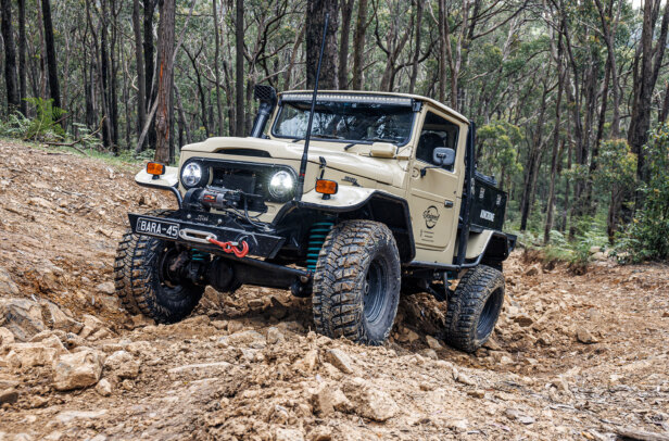 Barra-powered Toyota Landcruiser FJ45