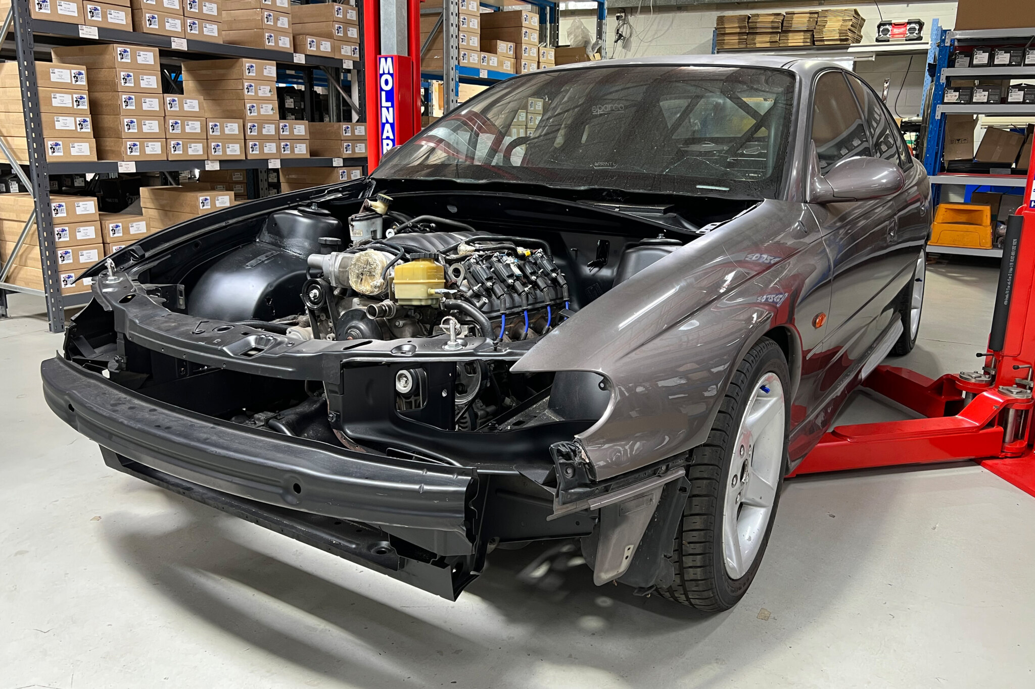 Tuff Mounts V6 to LS conversion kit
