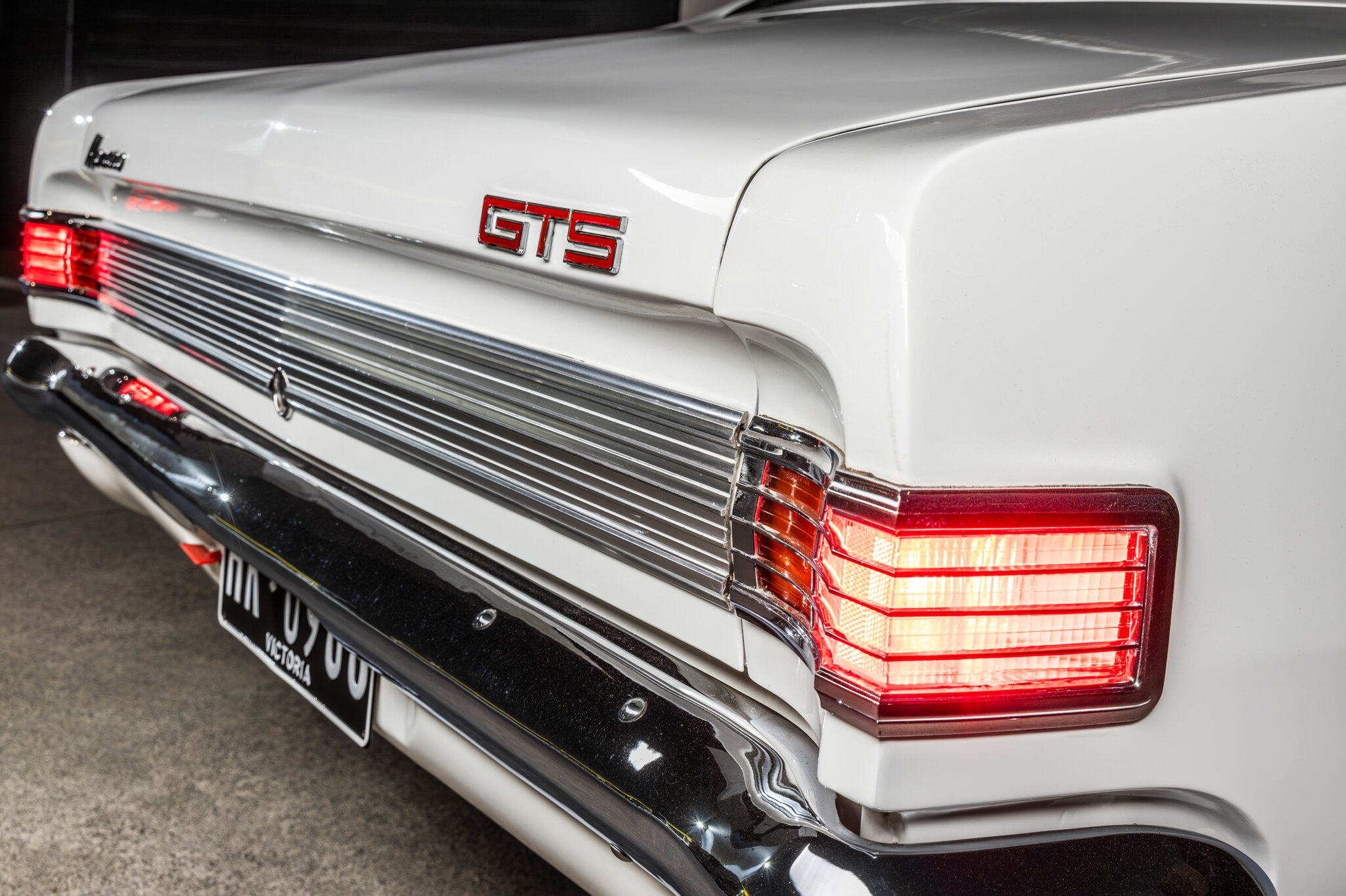 80s pro street-inspired blown big-block HK Monaro GTS