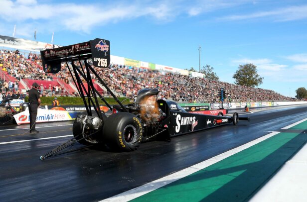 Wayne Newby Top Fuel winner