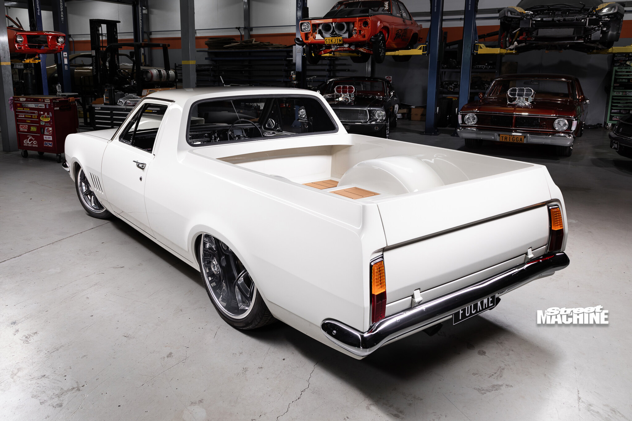 Machine Gaurding Examples 768ci Sonny’s Racing Engines-powered HT Holden ute