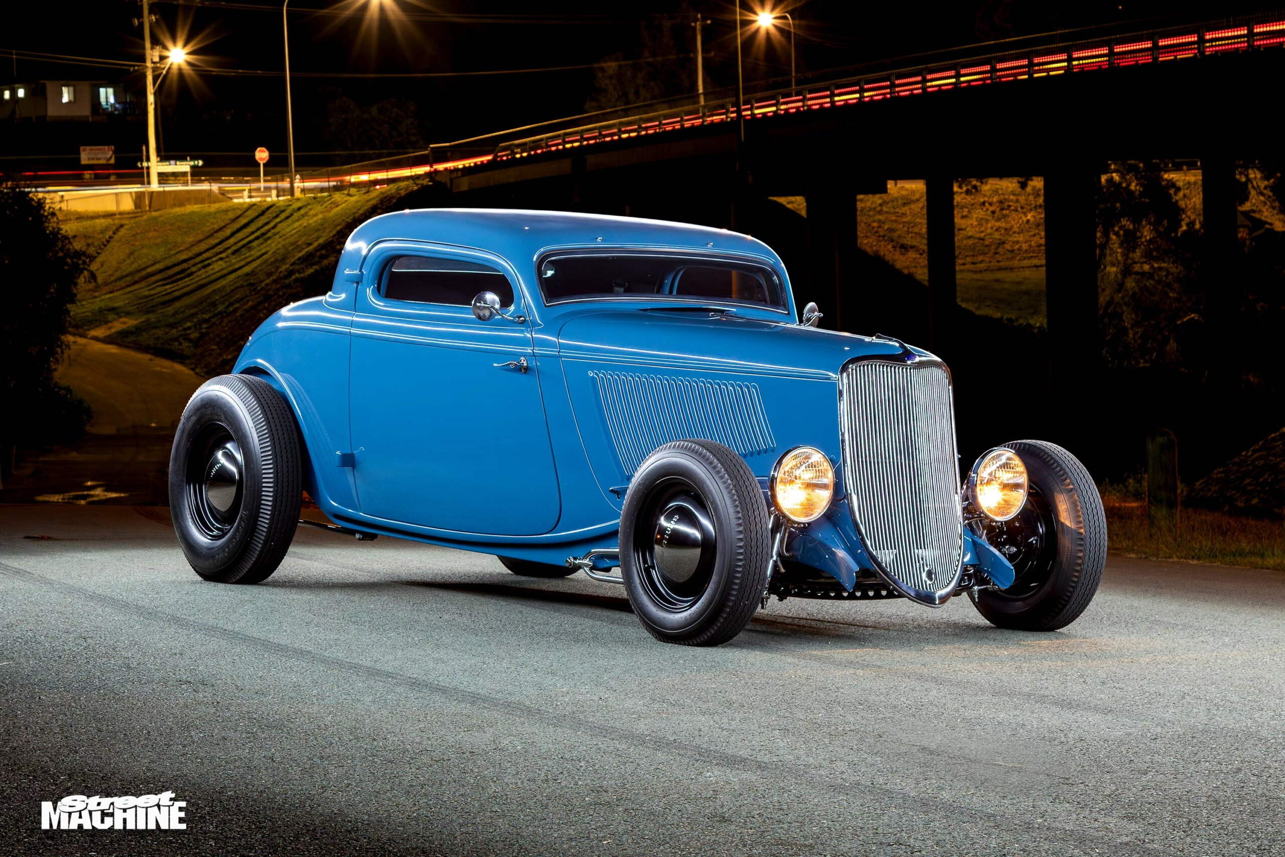 John & Debbie Bridge's chopped 1933 Ford coupe