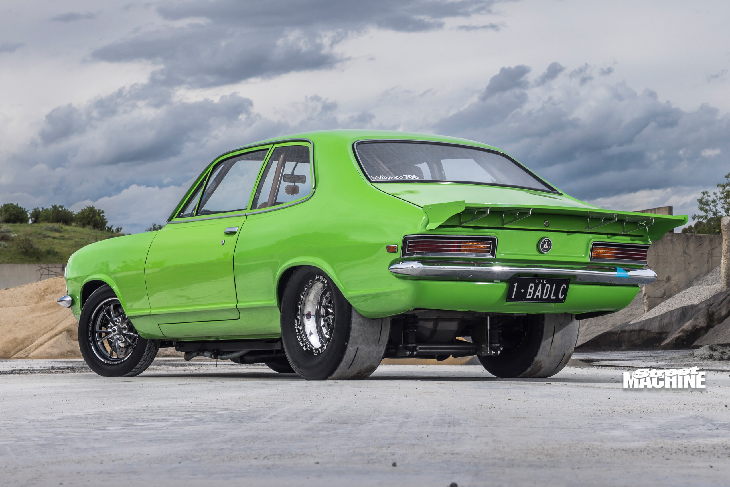 Brandon Zito's Drag Challenge-winning, twin-turbo LC Torana – 1BADLC