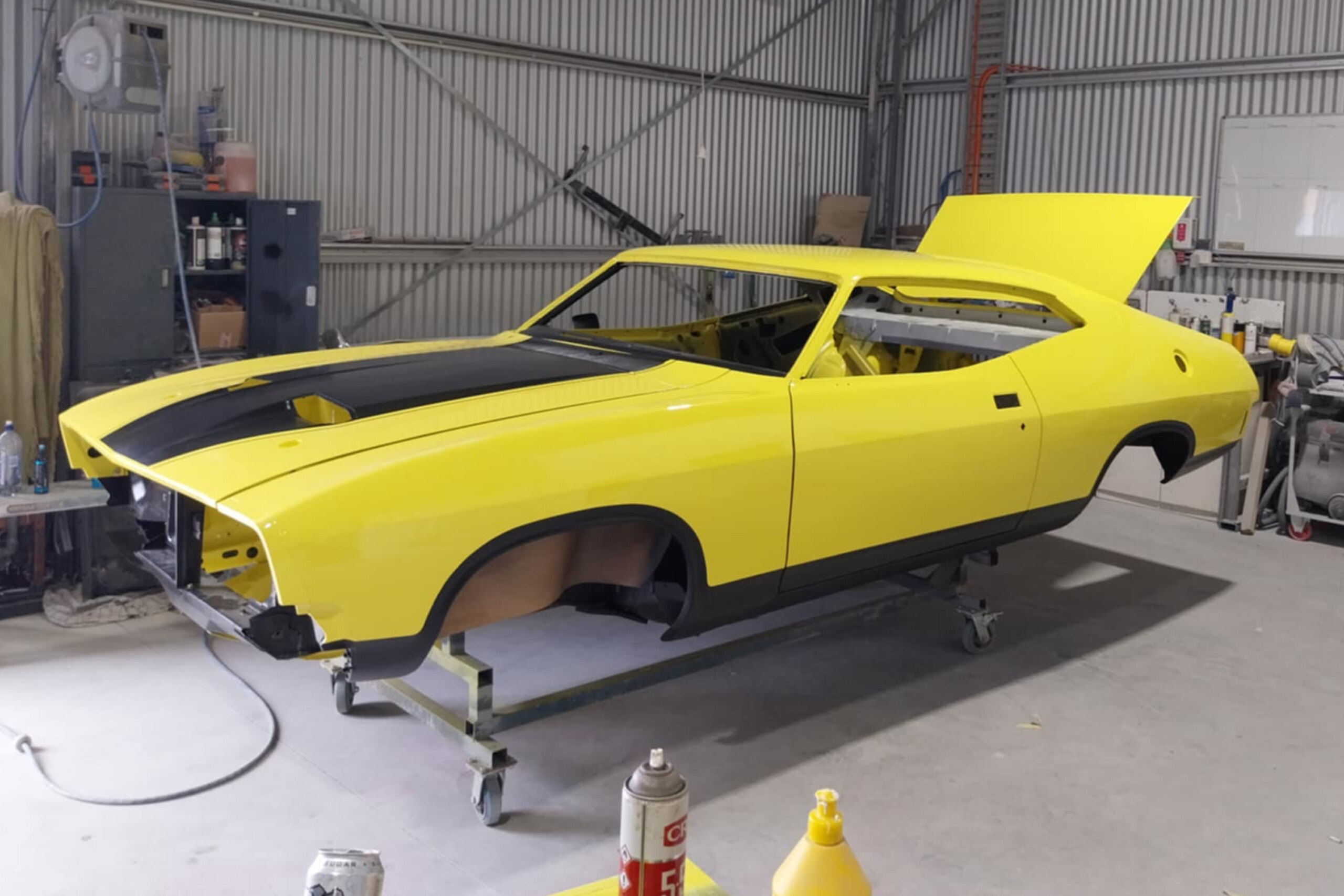In the build: XB GS hardtop destined for Godzilla power