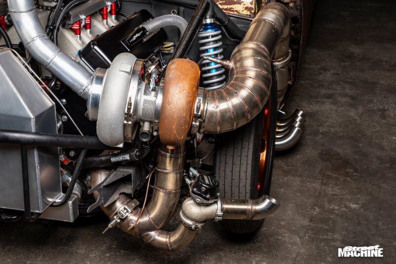Dale Gridley’s twin-turbo big-block AP6 Valiant ute