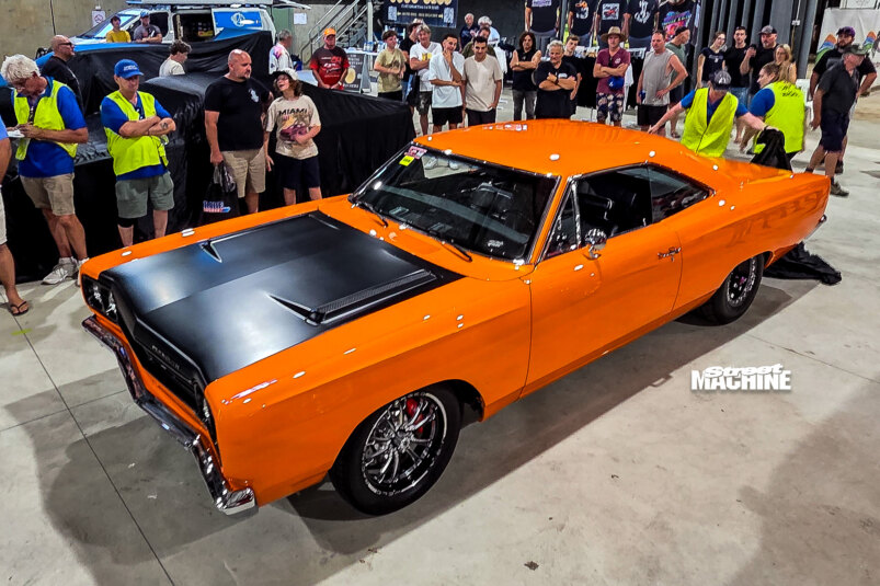 Dave Johnson's 1968 Road Runner featured in the August issue of Street Machine