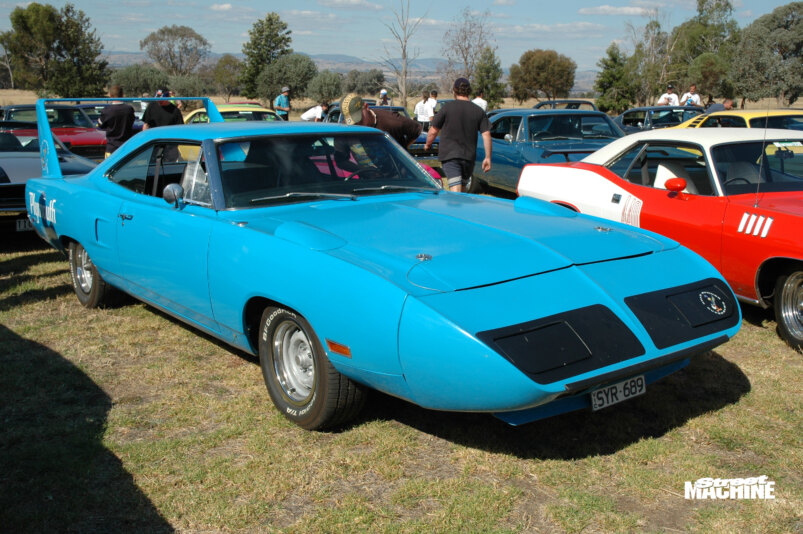 Usually just called the Superbird, the Plymouth Road Runner Superbird was about as crazy as Road Runner got, with an alloy front nose cone and a sky-high wing to help it break through the 200mph barrier on the NASCAR circuit. After a year of domination, winning 18 races in 1970, the Superbird, and its sister car, the Dodge Daytona, were forced to run 305ci small blocks for 1971, essentially ending their reign.