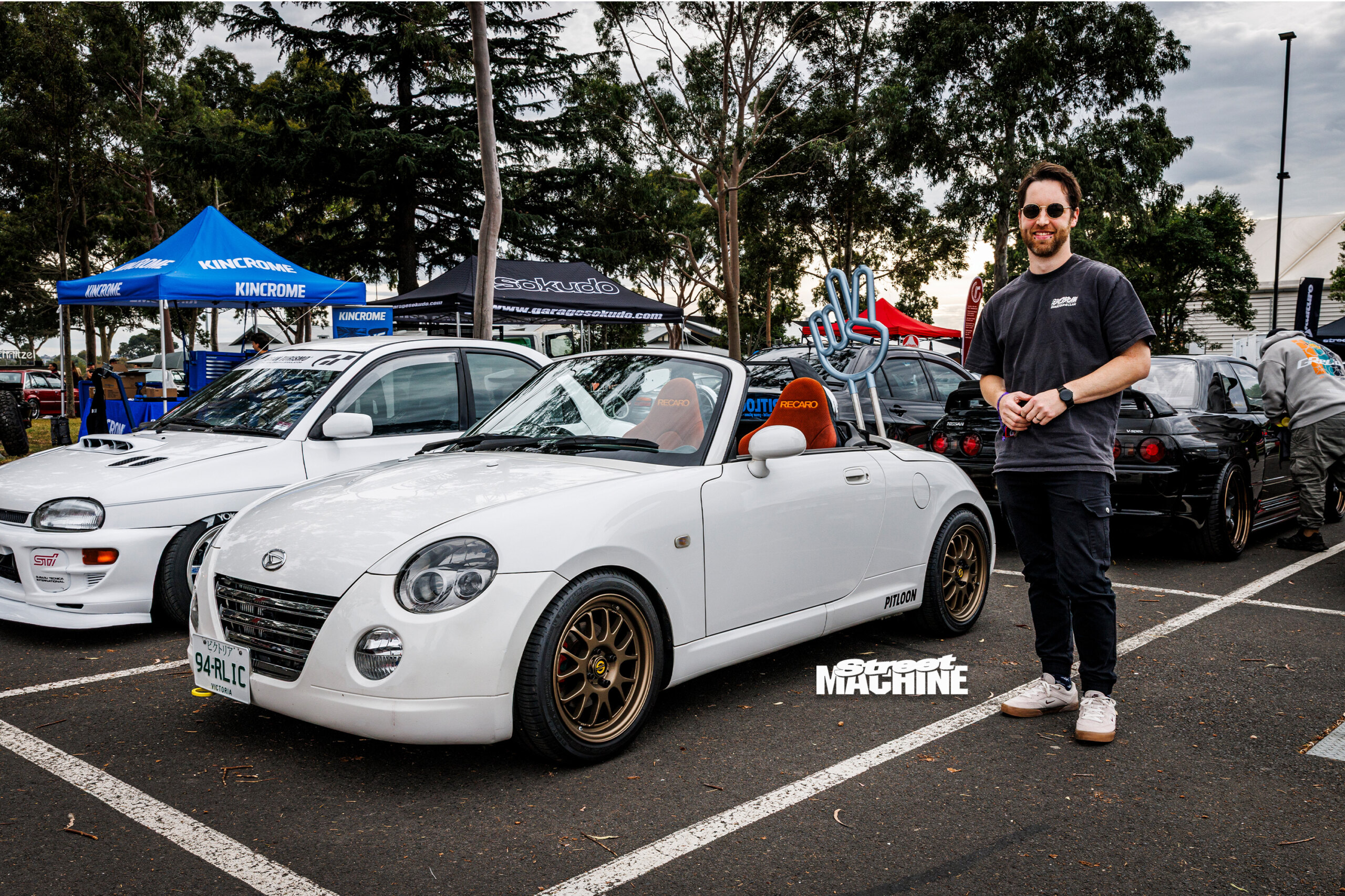 Tristan Hart's turbocharged, 660cc four-cylinder Daihatsu Copen